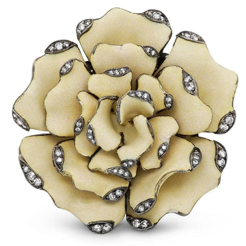 Bague Bague Lydia Courteille or noir diamants 58 Facettes 6.1E+230