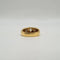 Bague 55 Bague or jaune 18 carats sertie de diamants 58 Facettes