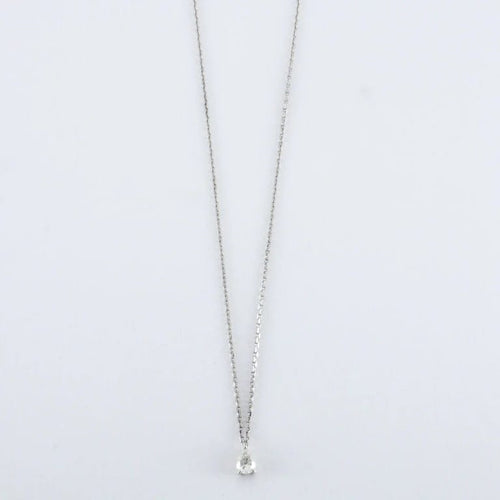 Collier Collier en or blanc & diamants 58 Facettes