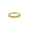Bague 50 Bague en Or jaune & diamants 58 Facettes