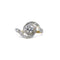 Bague 50 Bague or jaune platine diamants 58 Facettes 210132R-190283R