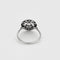 Bague 53 Bague en or blanc 18K et platine avec diamants 58 Facettes 58FC139