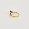 Bague 54 Bague début XXe or jaune et blanc, rubis et diamants 58 Facettes LAN12232