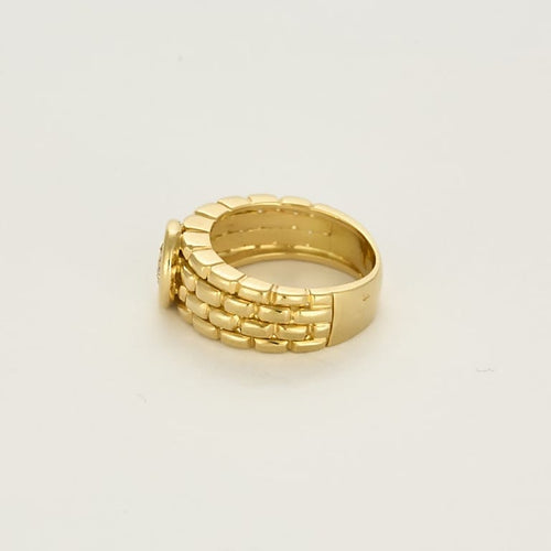 Bague 49 Bague solitaire en or jaune et diamant 58 Facettes B250610