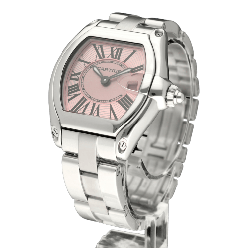 Montre Cartier Roadster - Montre quartz en acier, réf. 2675 (2008) 58 Facettes CRT/RST/001