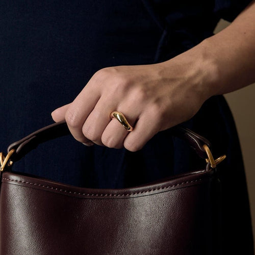 Bague 54.5 Bague en Or jaune 18k 58 Facettes SENS2452X2