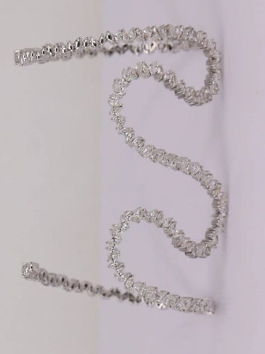 Bracelet Bracelet serpent Or blanc Diamants 58 Facettes P688