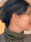 Boucles d'oreilles Boucles d’oreilles dormeuses en or jaune et or blanc 18 carats et diamants 58 Facettes