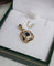 Pendentif Pendentif style Art déco en or jaune 18 carats et saphirs 58 Facettes 721