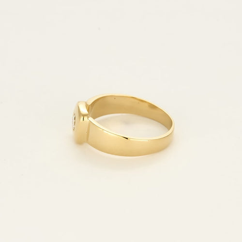Bague 54 Bague en Or jaune 18k 58 Facettes COMP1256