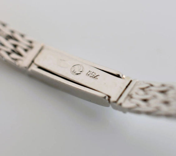 Montre Jaeger-LeCoultre - Montre femme or blanc et diamants, vers 1960 58 Facettes JLC-400