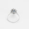 Bague 60.5 Bague marguerite en or blanc, saphir et diamants 58 Facettes BIA1319X2