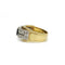 Bague 53 Bague - Or bi-colore, Diamants & Saphir 58 Facettes 250058SP