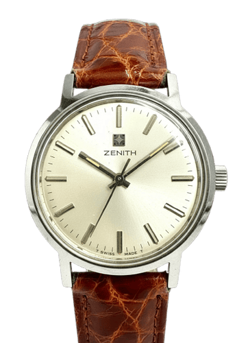 Montre Zenith Surf - Montre vintage en acier, calibre 2572 A 58 Facettes