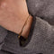 Bracelet Bracelet Demi-jonc plat or jaune 58 Facettes
