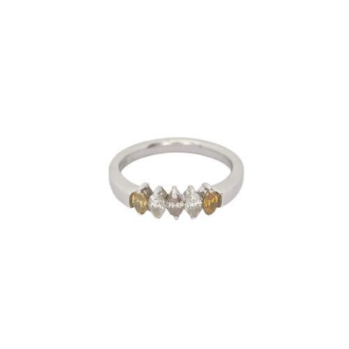 Bague 52 Bague en or blanc 18 carats et diamants 0,47 ct 58 Facettes 27781