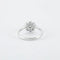 Bague 53 Bague en Or blanc & diamants 58 Facettes