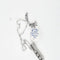 Collier Collier en Or Blanc & diamants 58 Facettes