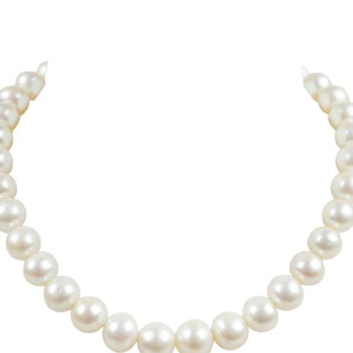 Collier Collier de perles de culture d’eau douce en or jaune 14K 58 Facettes 2272