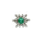 Bague 54 Bague or, émeraude, diamants 58 Facettes 230116R