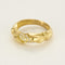 Bague 55 Bague jonc en or jaune et diamants 58 Facettes SEN2452