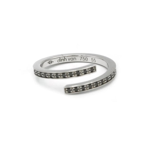 Bague 55 Bagues La Spirale - DINH VAN 58 Facettes 250022R-250023R
