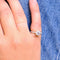 Bague 47 Bague or blanc  diamants 1.23ct 58 Facettes