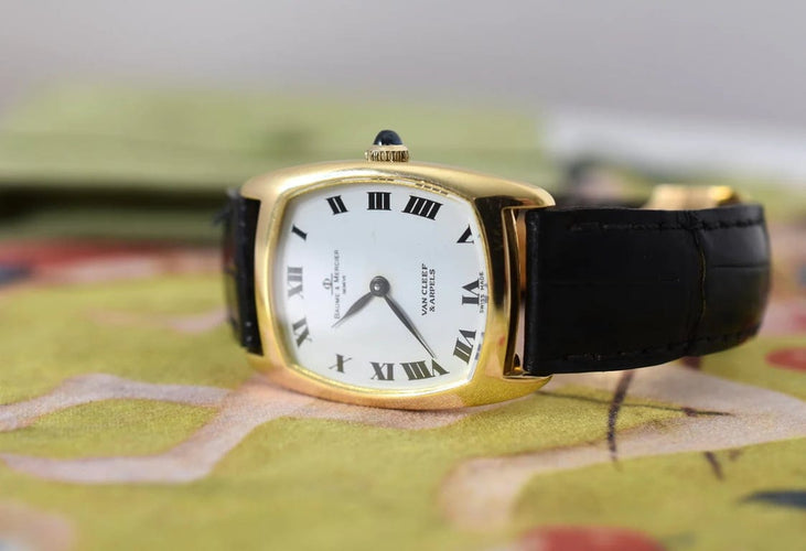 Montre Baume&Mercier avec Van Cleef&Arpels - Montre femme, or jaune, vers 1970 58 Facettes BMVC-100