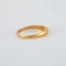 Bague 58 Bague jonc anglais or jaune diamant 58 Facettes