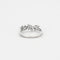 Bague 60 Bague trilogie or gris et diamants 58 Facettes GU46