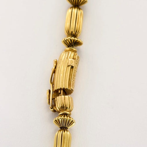 Collier Ilias Lalaounis  - Rare Collier en or jaune et perles 58 Facettes CAN1616X4