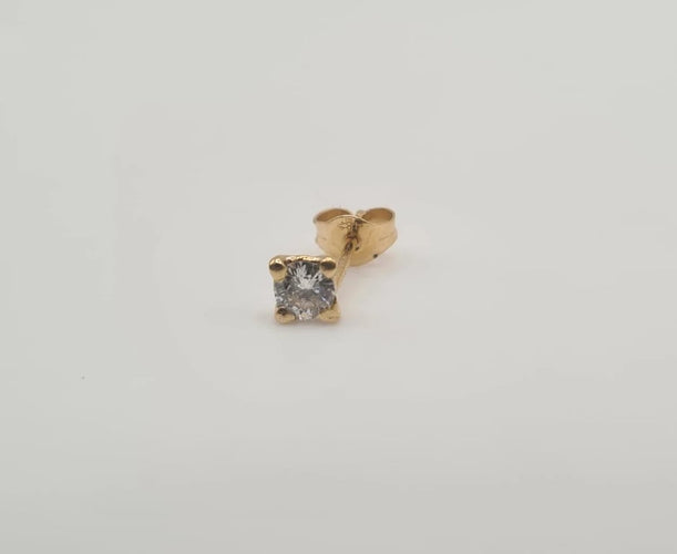 Boucles d'oreilles Boucles d’oreilles or jaune et diamants 58 Facettes