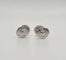 Boucles d'oreilles Boucles d'oreilles or blanc diamants 58 Facettes
