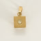 Pendentif Pendentif en or jaune et diamant 58 Facettes CHAL1371