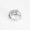 Bague 53 Bague en Or gris, diamants et saphir rose 58 Facettes ARL0991X2