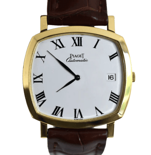 Montre PIAGET - Montre "Coussin" automatique, réf. 13406, or jaune, vers 1978 58 Facettes PIA-100