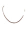 Collier COLLIER PLAT VINTAGE OR BLANC 58 Facettes C 60