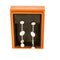 Boucles d'oreilles Hermès - Confettis -  Boucles d'oreilles en argent et or rose. 58 Facettes 58FC30-2