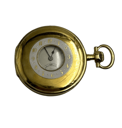 Montre Baume et Mercier - Montre de poche « œil-de-bœuf » en or 18K 58 Facettes