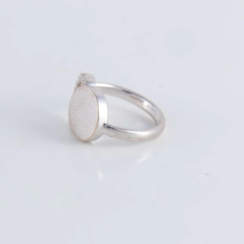 Bague 47 Bague Double cercle Diamants 58 Facettes FM106