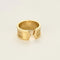 Bague 57 Cartier Bague C de Cartier en Or jaune 18k 58 Facettes GU292-1