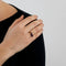 Bague 55 Bague Toi et Moi en or jaune 18k et améthyste, tourmaline 58 Facettes AB53