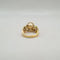 Bague 54 Bague or jaune 18 carats sertie d’une perle de culture et diamants 58 Facettes