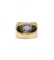 Bague 54 Bague or, saphir, diamants 58 Facettes 240031SP