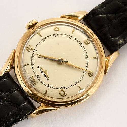 Montre Longines - montre d'homme en or rose 58 Facettes GU300