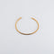 Bracelet Bracelet Jonc or jaune diamants 58 Facettes