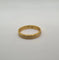 Bague 53.5 Alliance or jaune et blanc 58 Facettes