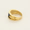 Bague 55.5 Bague en or jaune, saphir et diamants 58 Facettes BIA1308