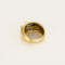 Bague 50 Bague en or jaune saphir et diamants 58 Facettes REU1222