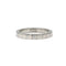 Bague 59 CARTIER - alliance lanière or blanc diamants 58 Facettes 240227R